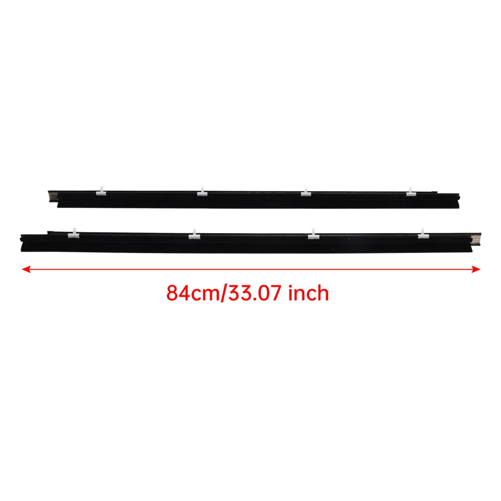 Toyota Tacoma Front Door Window Weatherstrip 2Pcs 900881894906