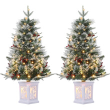 WhizMax pre-lit tabletop Christmas tree 3ft with 78 warm