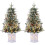 WhizMax pre-lit tabletop Christmas tree 3ft with 78 warm 1