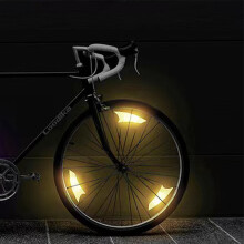 Luce LED per raggi di bicicletta, 6 colori, decorazione di sicurezza