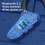 Draadloze Bluetooth-hoofdtelefoon met botgeleiding en stereogeluid 4