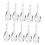 Crystal chandelier prisms pendants 10 pcs 1