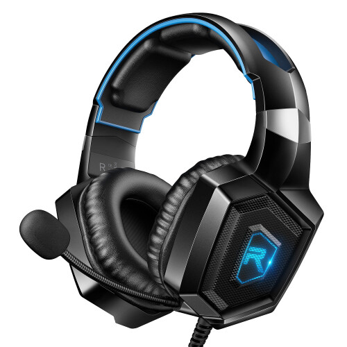 Stereo Gaming Headset with Mic for Xbox One PS4 PS5 PC