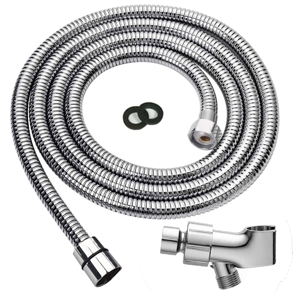 Wideskall Stainless Steel Shower Hose 5 Ft Anti-Kink 900881883764