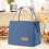 Borsa termica isolante Avtoify, blu navy, riutilizzabile. 1