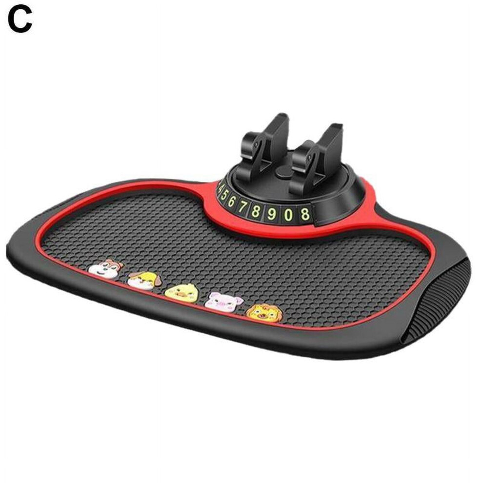 Non-Slip Phone Pad Mat For Car Dashboard 360 Rotation 900881890304