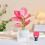 petits pots de fleurs en plastique transparent pour stocker l'eau 5