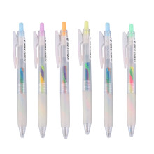 Set di 6 penne gel glitterate Warkul, scrittura fluida, colori vivaci, effetto sfumato arcobaleno, ideali per colorare e per lo scrapbooking.