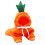 Jacenvly dog clothes and beds fleece medium large orange 3