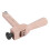 Leather cutting tool wooden handle adjustable with 5 blades 3
