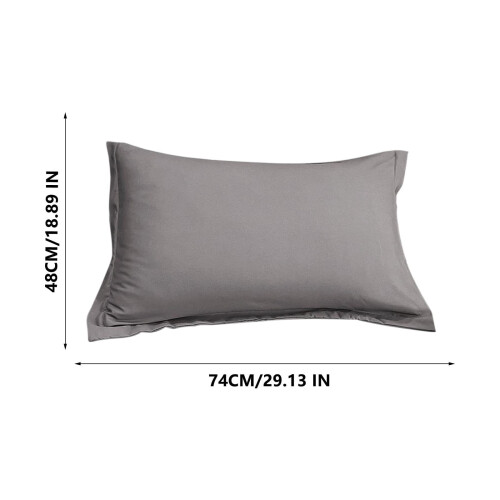 Premium pillowcase for king queen bed 2 pack 2