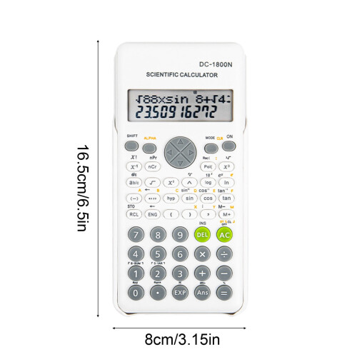 Desktop Scientific Calculator 6.5 inch 240 functions 2