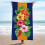 YZEGDCH Oversized Microfiber Beach Towel 30x60in 2