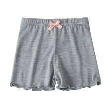 Meisjeslegging/shorts, effen, met elastische tailleband en strikdetail.