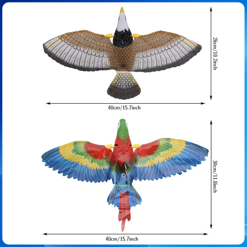 Flying Bird Cat Toy Electronic Sound 2pcs 2