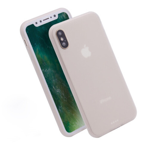 Silicone iPhone XS Max Case Red Shock-Absorbing 1