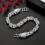 Dragon charm bracelet 925 sterling silver 20 cm 3