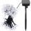 Outdoor solar string lights 6.5m 50 LED flower design with 3