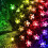 Outdoor solar string lights 6.5m 50 LED flower design with 4