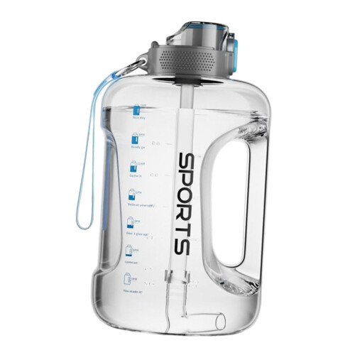 Water Jug with Straw, Lockable Lid, 1700ml 1