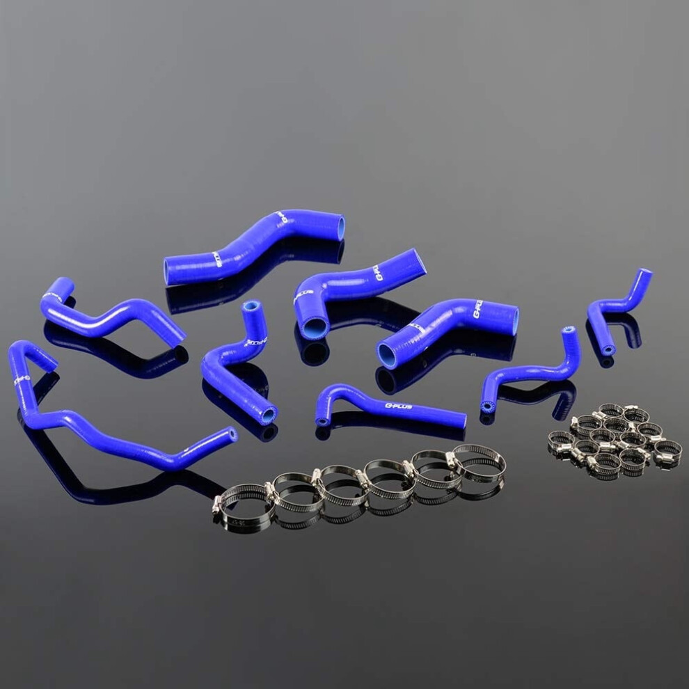 Silicone Radiator Hose Kit For 1989Â1993 Mazda Miata Mx-5 Blue 963904269600