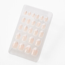 French Tip Stiletto Press-On Nails - 24 Pieces