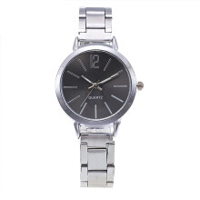 Dameshorloge, casual analoog quartz uurwerk, zwart