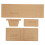 Acrylic Wallet Template Leather Craft 4 Shapes 7