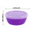 Stackable Airtight Plastic Storage Bowls with Lids, Oval Food Containers for Fridge – 4-Piece Set, Space-Saving Design 6