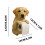 Toalettpappershållare i harts, hundformad, 1-pack 4