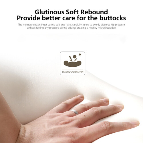 Memory Foam Car Seat Cushion for Short Drivers 1 Pack 2