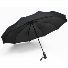 Automatyczny duży wiatroodporny parasol czarny duży