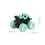 Aonerit Monster Trucks for Boys – Pull-Back Friction Toy, 2