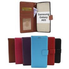 Samsung Galaxy A03 Stand Case Wallet Red