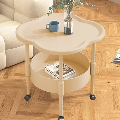 Cloud-Shaped Nightstand Modern Minimalist 1 Piece 2