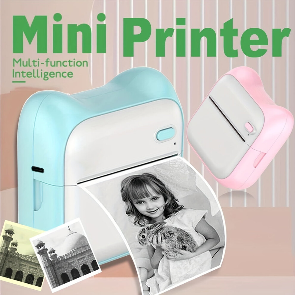 Mini Thermal Photo Printer For Iphone And Android, 1000Mah 972745014775