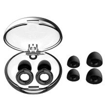 INF noise cancelling earplugs black with handle