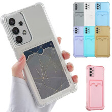 Samsung Galaxy A32 5G case grey with card slot