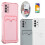 Samsung Galaxy A32 5G case grey with card slot 1