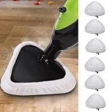 Microfibre Steam Mop Pads Compatible with H2O X5 H20 6pcs