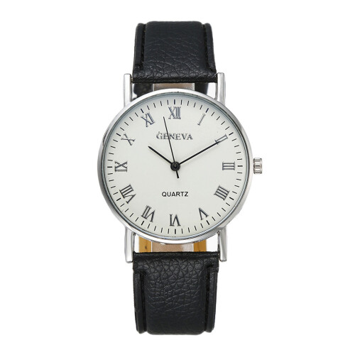 Men's Quartz Watch Faux Leather Strap 1 Piece