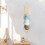 Macramé pettenhouder, boho draadplank organizer (1 stuk) 2