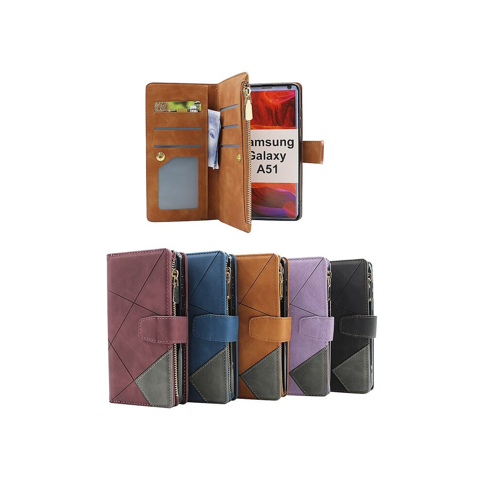 Xl Stand Case For Samsung Galaxy A51 A515f/Ds Brown 962029721086