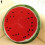 Oreiller rond et doux Windfall orange kiwi pastèque fruits 3D 2