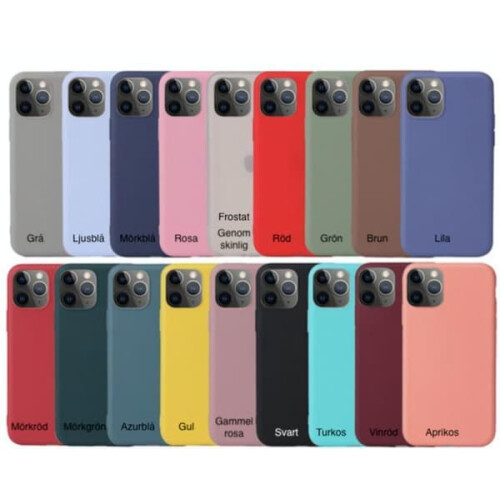 iPhone 14 Pro Max matte TPU case yellow