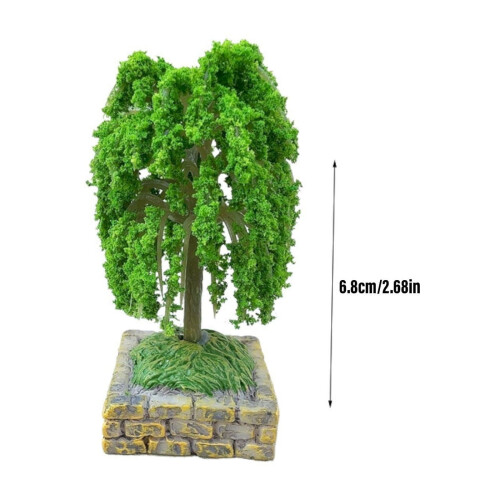 Miniature Maple Tree for Dollhouse 2.56 inch 1