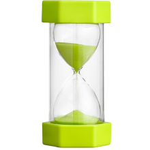 Sand Timer Kitchen and Children's Game Toy 20 Minutes Yellow