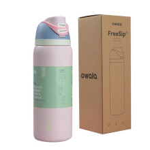 Thermos Bottle Off-White 710ml Lotus Color