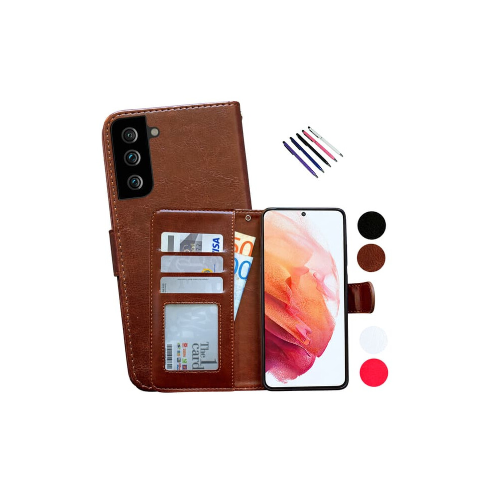 Samsung Galaxy S21 5G Leather Case White 962029721390