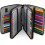 PU Leather Pencil Case Black 120 Compartments 1